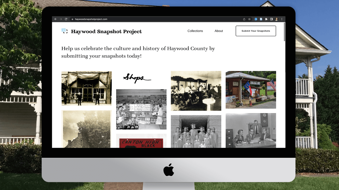 Haywood Snapshot Project home page